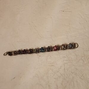 Flower multicolored bracelet